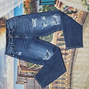 Judy Blue Distressed Skinny Jeans Size 9/29